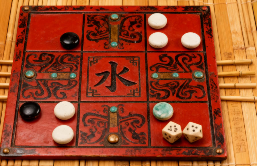尧作围棋?不对,火皇阁揭示,他发明的是六博棋