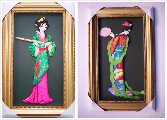 田氏产业:手工布贴画