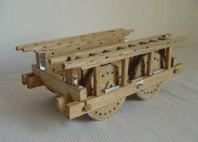 老物件的记忆:牛拉大车 太平车