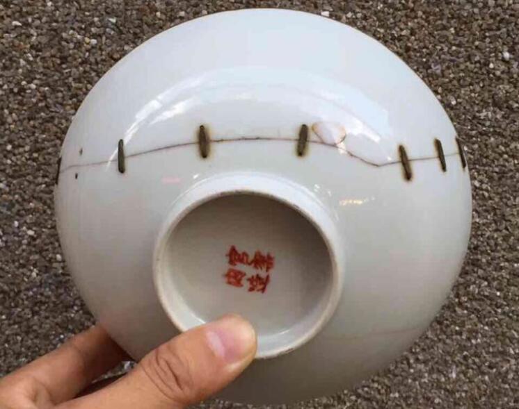 快要失传的手艺:锔锅锔盆