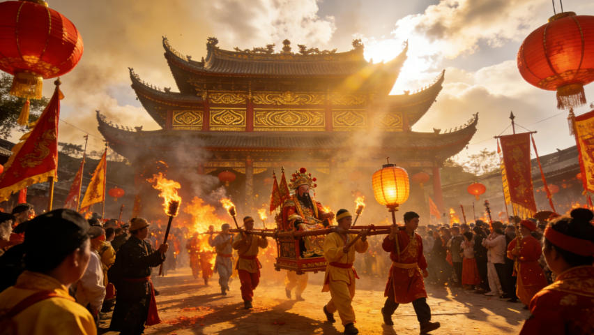 正月初七火皇阁火皇祭典