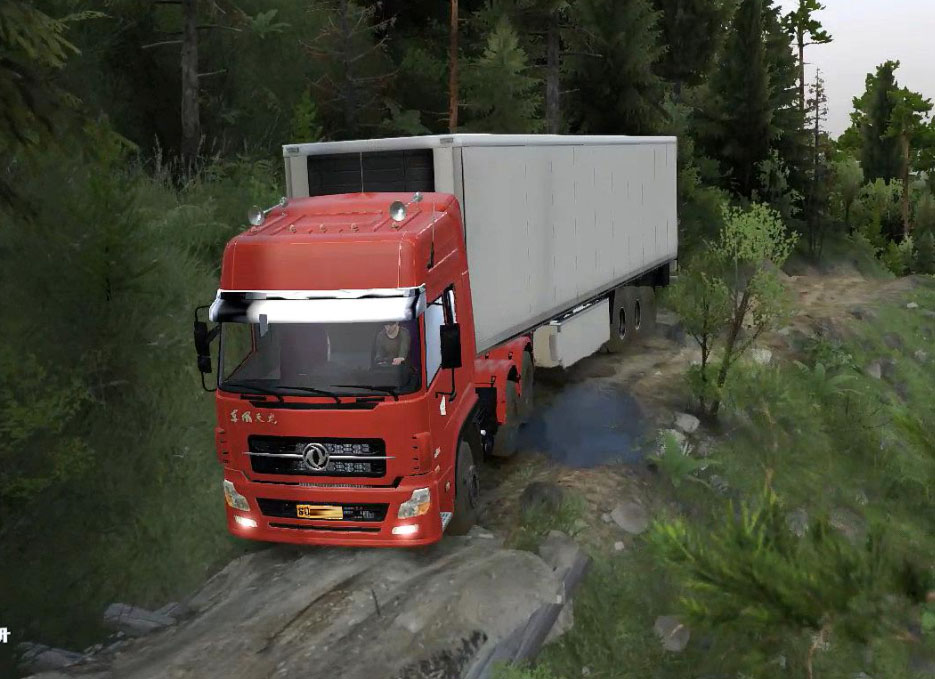 路神传说:车陷深山5天5夜,货主崩溃,司机夫妇总算捡了两条命回来