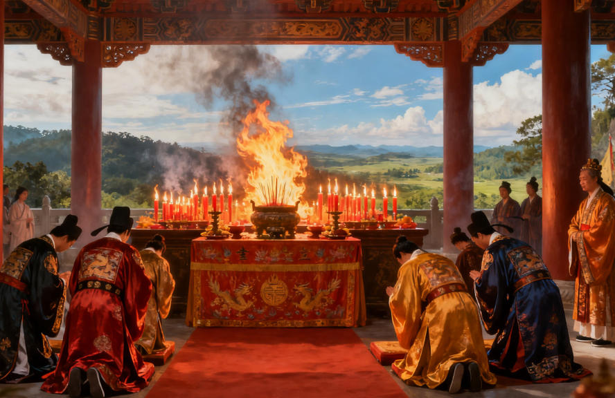 火皇阁故事，制香传承