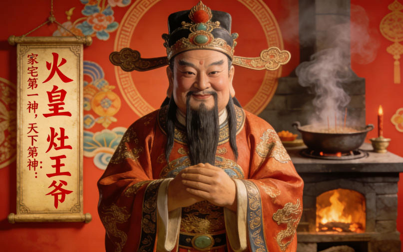 家宅第一神，天下第一神：火皇 灶王爷