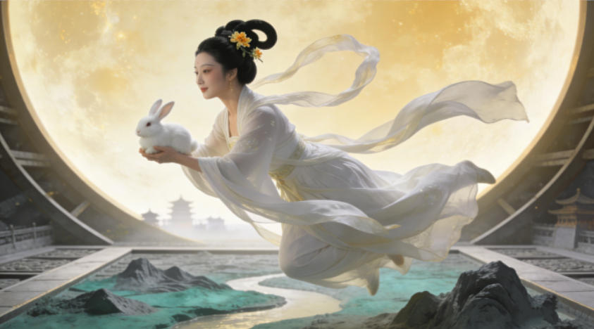 嫦娥奔月的真相，天圆地方的基调