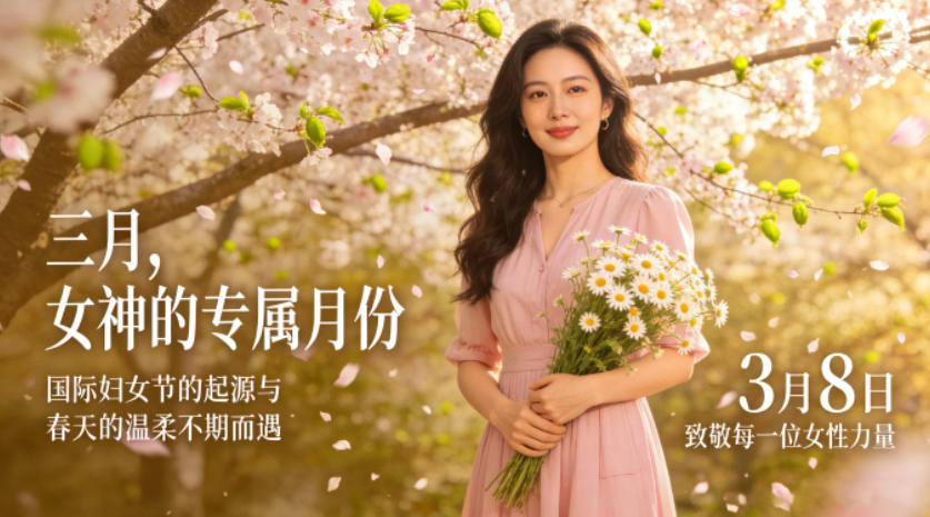 女神节为啥要定在三月？