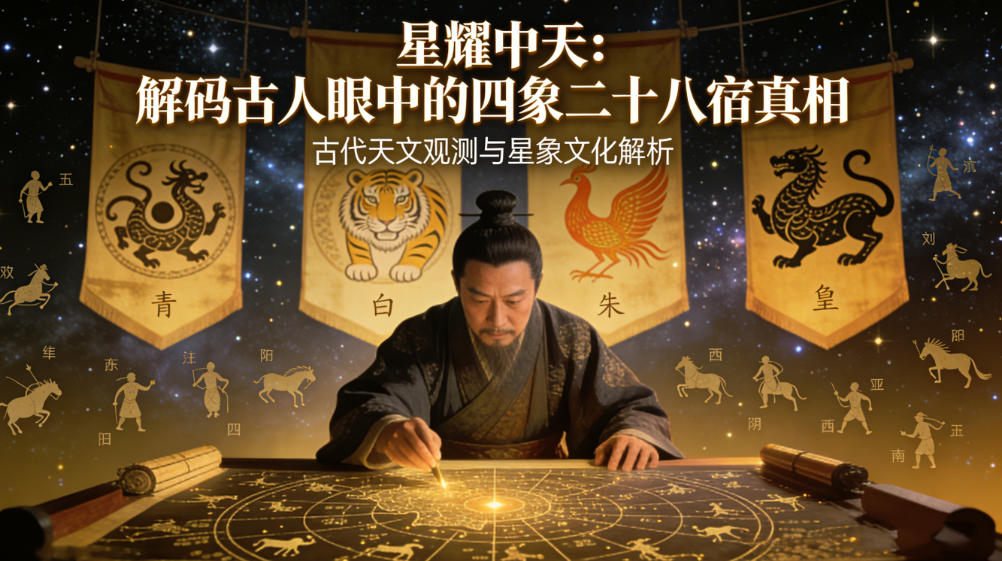 星耀中天：解码古人眼中的四象二十八宿真相