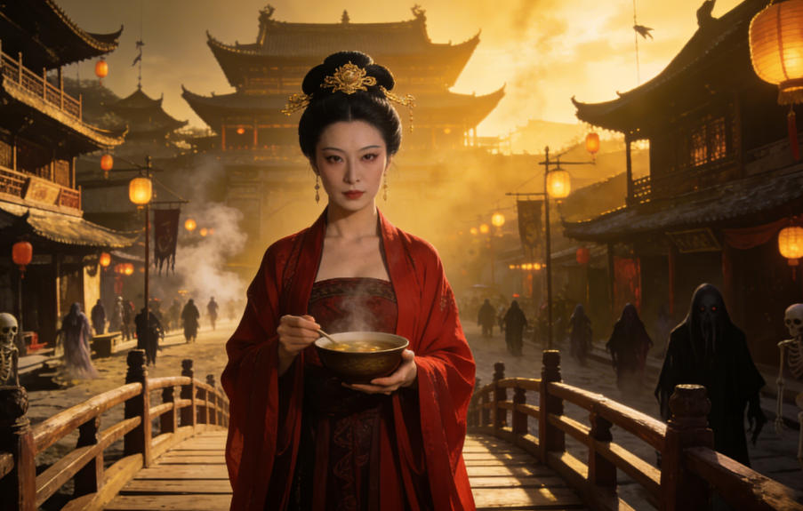 孟婆与严王：因果之下的慈悲与秩序